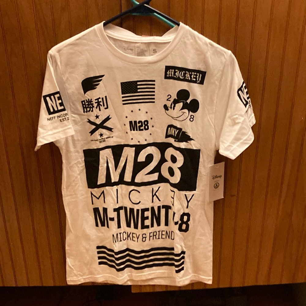 Walt Disney world neff tee shirt never worn new with tags size small #waltdisney